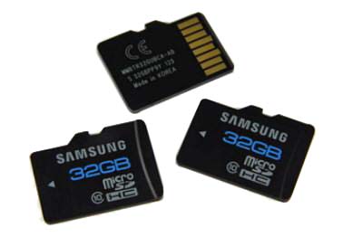 32ГБ карточка памяти microSDHC Class10 от Samsung